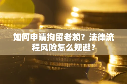 北京如何申请拘留老赖？法律流程风险怎么规避？