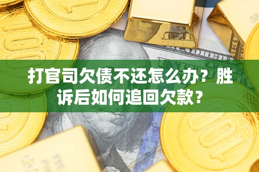 北京打官司欠债不还怎么办？胜诉后如何追回欠款？
