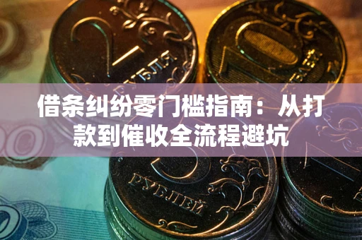 北京借条纠纷零门槛指南：从打款到催收全流程避坑