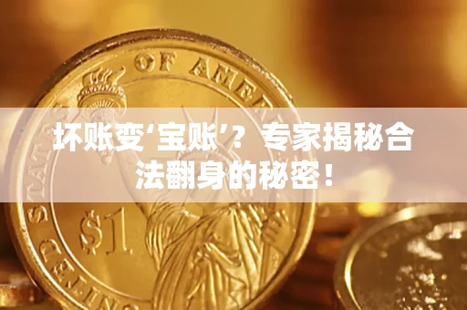 北京坏账变‘宝账’？专家揭秘合法翻身的秘密！