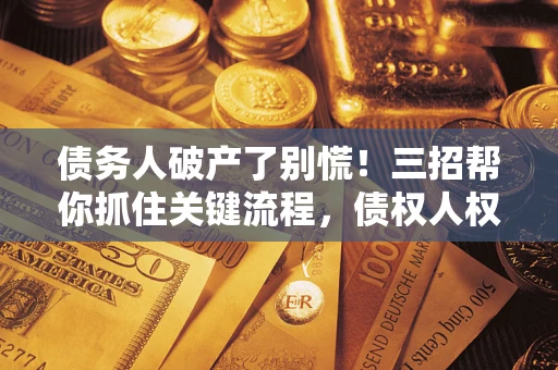 北京债务人破产了别慌！三招帮你抓住关键流程，债权人权益不再缩水