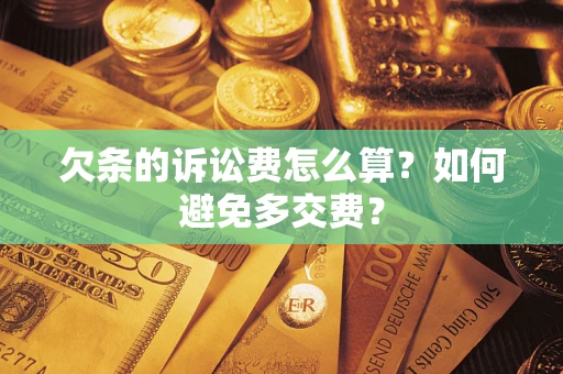 北京欠条的诉讼费怎么算？如何避免多交费？