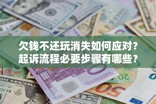 北京欠钱不还玩消失如何应对？起诉流程必要步骤有哪些？